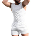 Canotta sportiva estiva senza maniche Valstrend in cotone nero, vestibilità comoda e stile casual, dettaglio senza cappuccio.