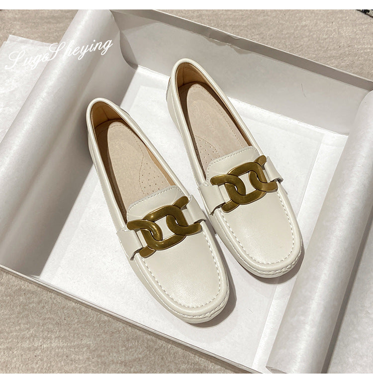 Scarpe donna platform Valstrend All-match con suola morbida e fibbia, con tomaia in tessuto e suola alta.