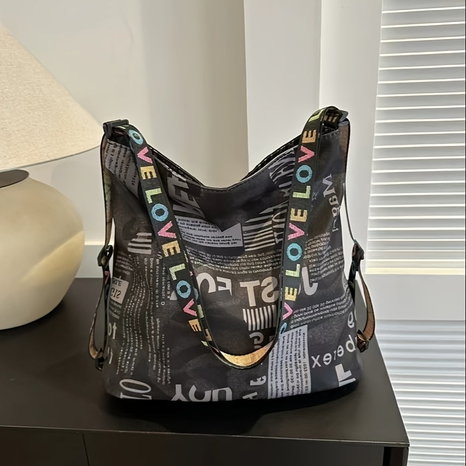 Stylish And Versatile Backpack, Beautiful And Unique Shoulder Bag, Large Capacity Backpack