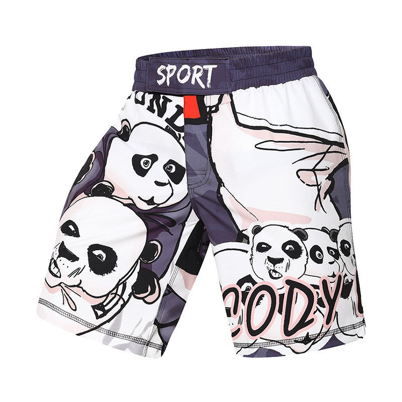 Pantaloncini da combattimento Valstrend per allenamento e competizione, tessuto resistente e design sportivo per uomini