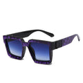 Fashion Big Square Rim Trendy Sunglasses