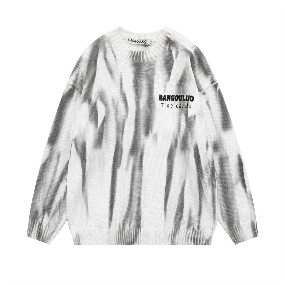 Maglione casual in maglia a girocollo, vestibilità ampia, stile europeo e americano, marchio Valstrend shop.