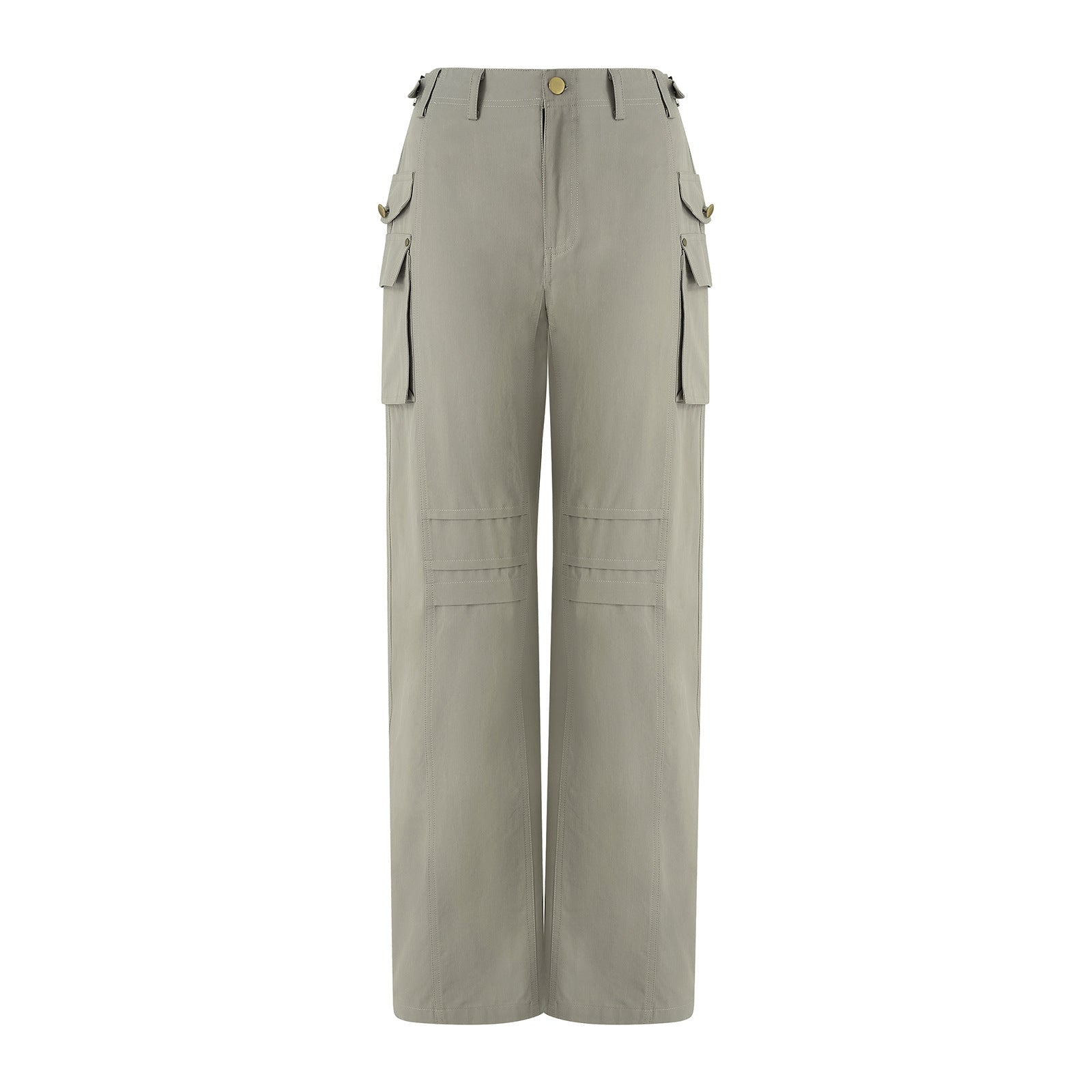 Pantaloni cargo slim dritti Valstrend con più tasche, vestibilità morbida e stile casual, visibili in questa immagine.