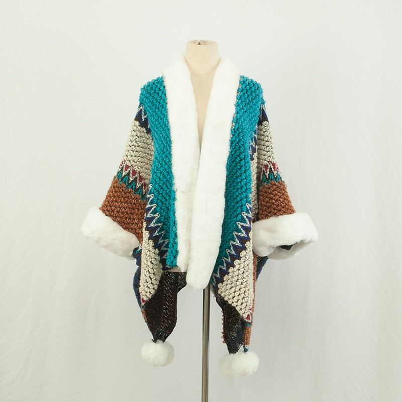 Sciarpa etnica da viaggio Valstrend, scialle versatile in stile etnico con design colorato e dettagli tradizionali.