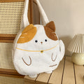 Borsa a spalla grande Valstrend Kitten Curly, capiente e originale, con design carino e comodo per uso quotidiano.