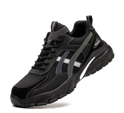 Scarpe di protezione da lavoro Valstrend con punta in acciaio anti-schiacciamento e anti-puncture, scarpa da lavoro robusta e sicura.