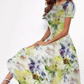 Women's 3D Printing Summer Slim Fit Dress