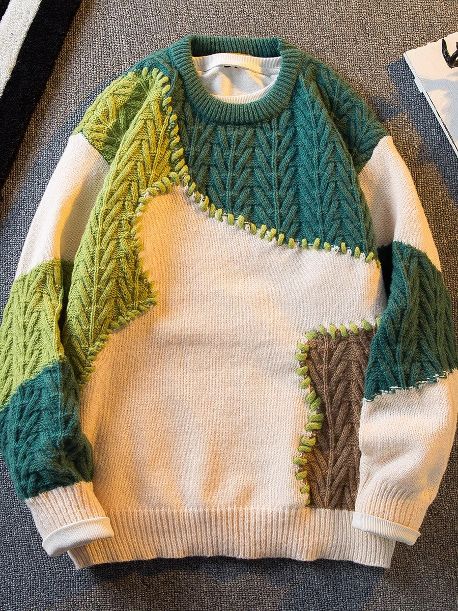 Maglione personalizzato in maglia da donna Valstrend shop, caldo e alla moda, con dettagli eleganti e design unico.