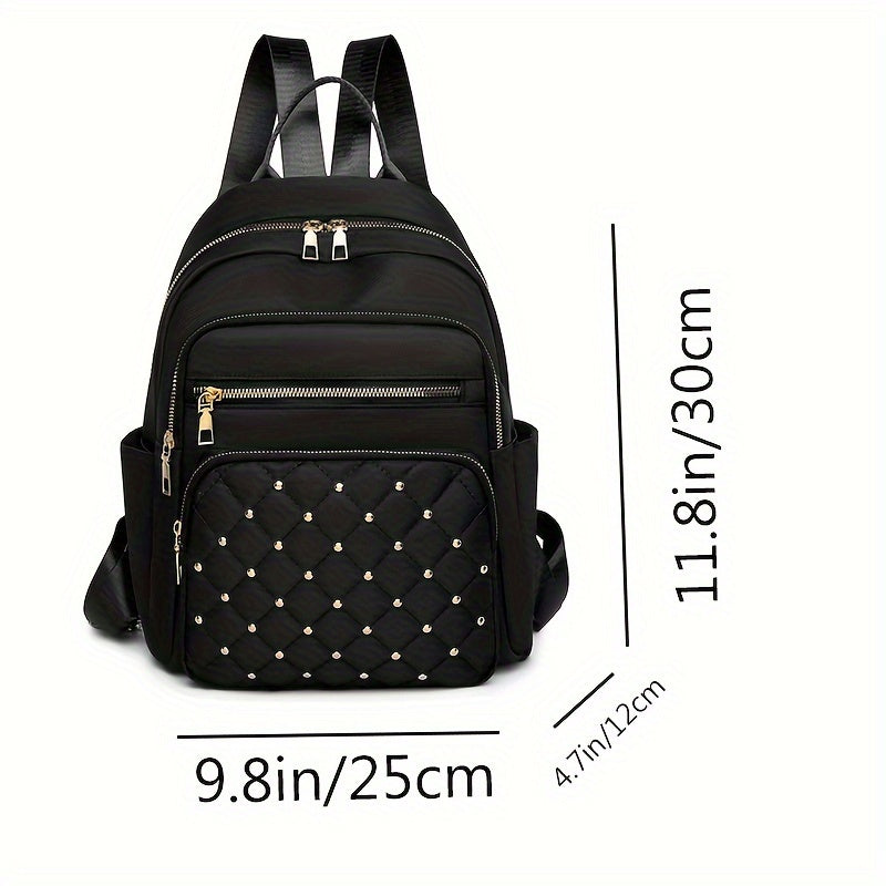 Zaino da viaggio alla moda Valstrend, borsa scolastica moderna con diversi scomparti, tessuto resistente e design elegante.