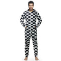 Completo jumpsuit check Valstrend shop con pattern a quadri, vestibilità moderna e dettagli eleganti per look casual e chic