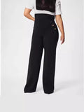 Pantaloni casual da donna a gamba larga Valstrend, vestibilità comoda e stile rilassato, tessuto morbido e colori neutri.