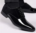 Scarpe da uomo formali in pelle leggera Valstrend, scarpe basse di tendenza per il business, stile elegante e confortevole