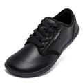 Scarpe sportive e da tempo libero Valstrend, resistenti alle macchie, con punta ampia per uomini, in nero.