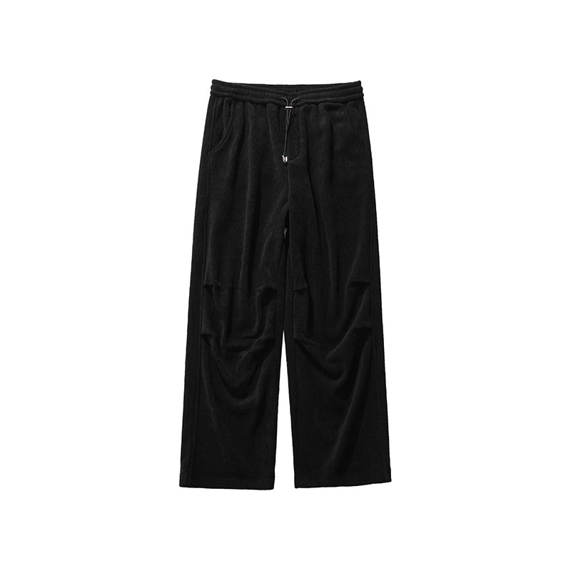 American Retro Plush Casual Pants