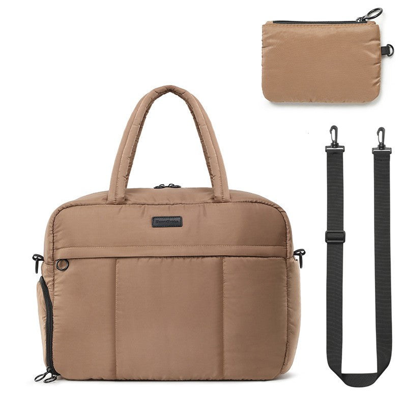 Borsa tote portatile Valstrend con grande capacità, trolley per bagagli con scomparto asciutto e bagnato, robusta e pratica.