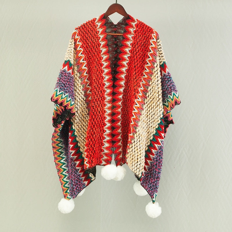Sciarpa etnica da viaggio Valstrend, stile doppio uso, tessuto colorato e decorativo, ideale per coprire e decorare.