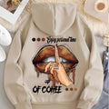 Felpa con cappuccio Valstrend con stampa grafica, casual con coulisse, ideale per autunno e inverno, abbigliamento donna