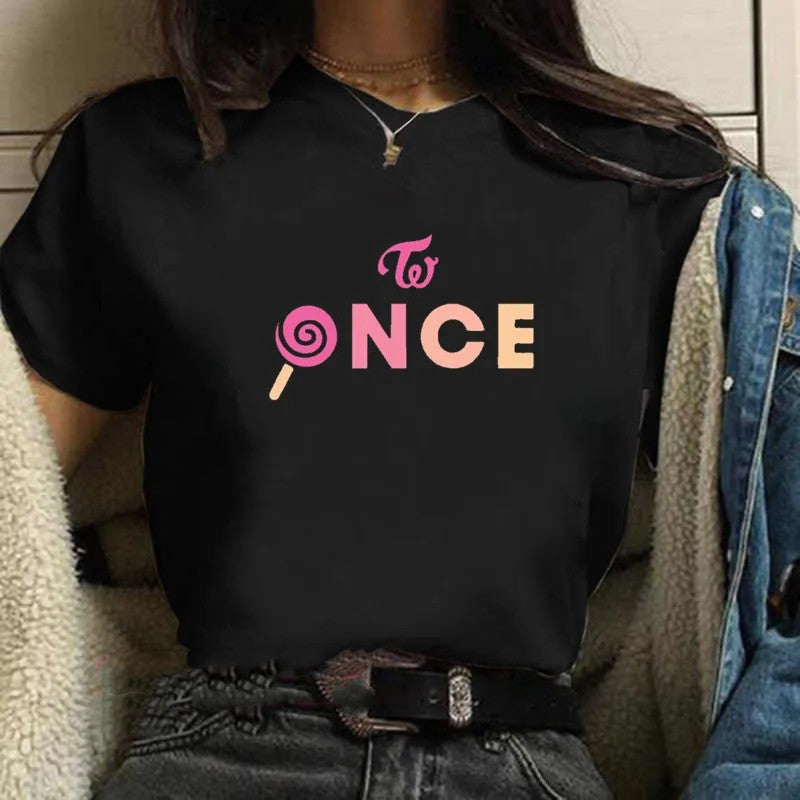 T-shirt casual con stampa digitale 3D a maniche corte e collo rotondo, marchio Valstrend shop.