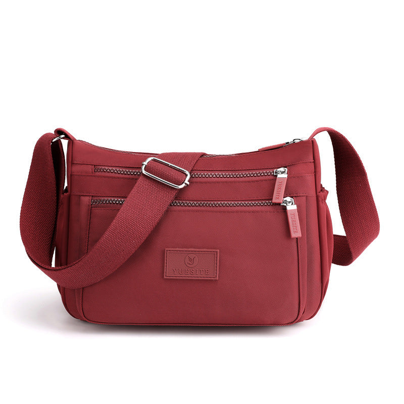 Borsa messenger casual e leggera Valstrend, impermeabile, con più scomparti, ideale per uso quotidiano e tutte le occasioni.