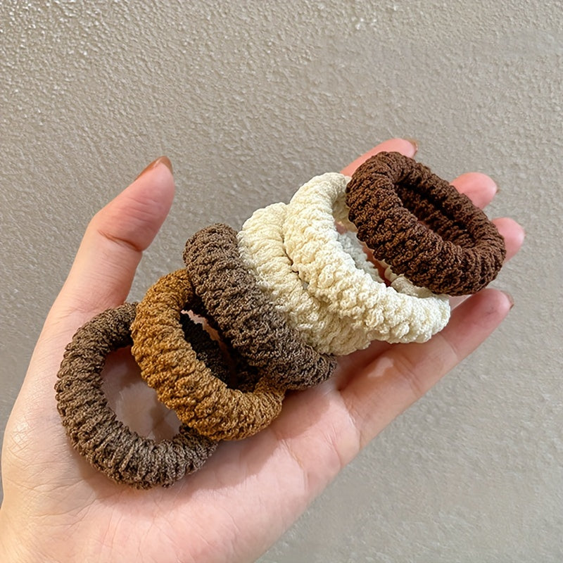 Elastici per capelli Valstrend, 6 o 12 pezzi, morbidi e elasticizzati, per code alte e senza dolore, accessori per capelli femminili