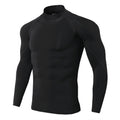 Maglione uomo a collo alto Valstrend, maglia sportiva a maniche lunghe autunno-inverno, rapido asciugamento, tessuto comodo