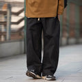 Pantaloni sportivi da uomo Valstrend in tessuto color solid, pantaloni estivi larghi e comodi, ideali per attività sportive e casual.