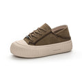 Scarpe casual da donna Valstrend in pelle bovina con suola morbida e piatta, stile comodo e versatile con dettagli eleganti