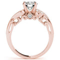 Anello di fidanzamento princess in stile europeo e americano di Valstrend, con pietre brillanti e design elegante.