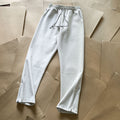 Pantaloni jogger da uomo Valstrend, a taglio diritto, reversibili con zip e spacchi laterali, in tessuto comodo e casual.