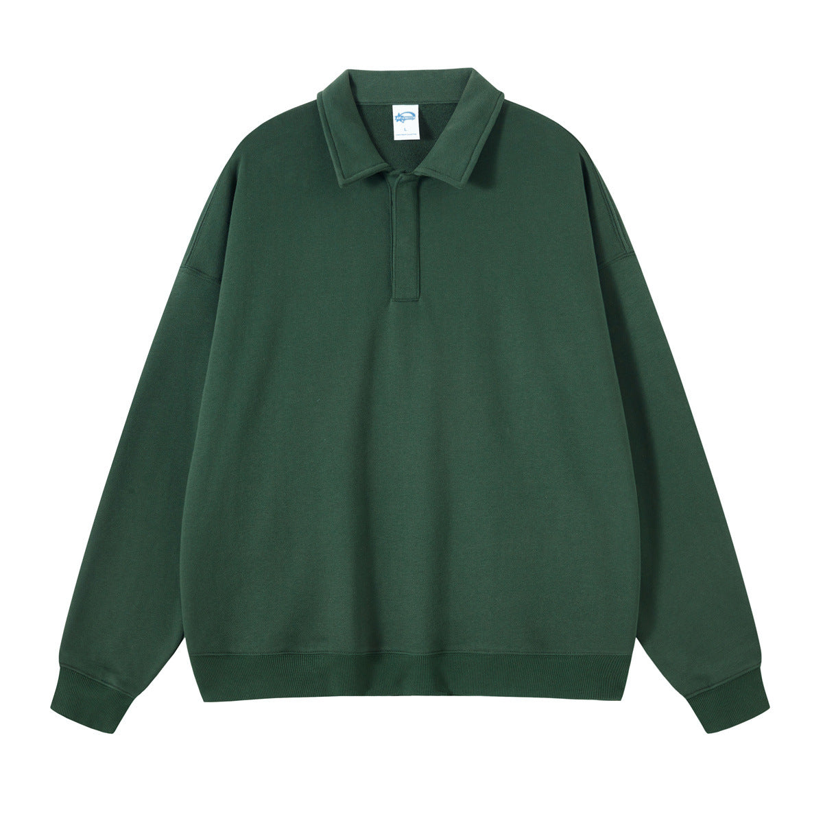 Maglione uomo largo e lungo Valstrend, tessuto morbido e comodo, con collo a giro, ideale per look casual e confortevoli.