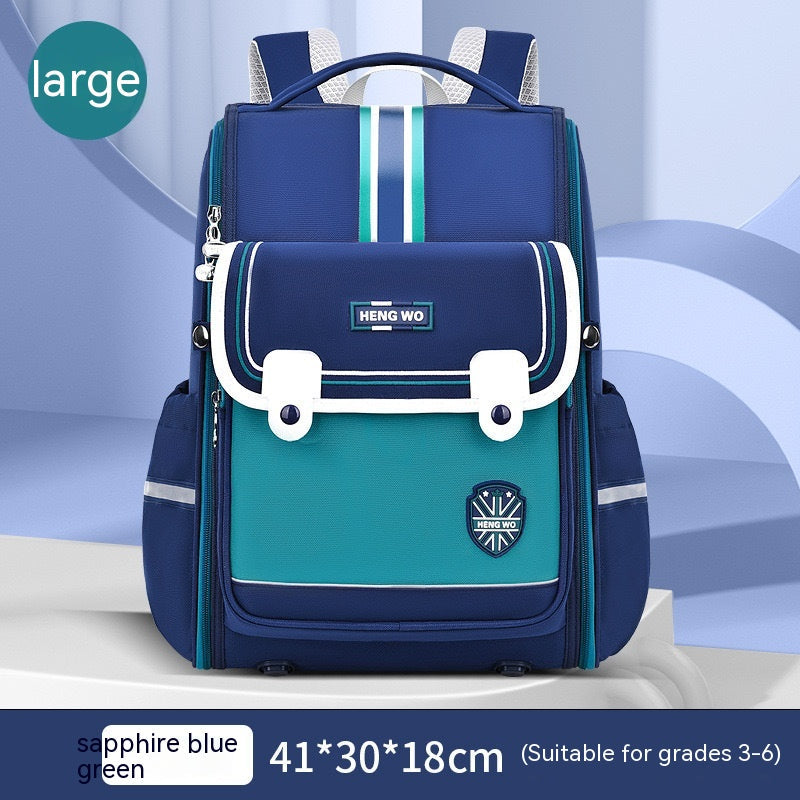 zaino leggero per scuola primaria Valstrend, donna, allevia il peso e protegge la colonna vertebrale, con spallacci imbottiti e design pratico
