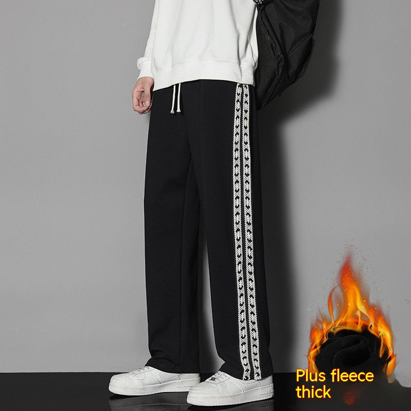 Pantaloni casual sportivi Valstrend Ins Trend All-matching dritti, ideali per allenamento e uso quotidiano, in stile semplice e comodo