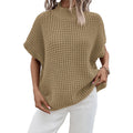 Maglione da donna Valstrend, stile europeo e americano, con collo rotondo e maniche lunghe, perfetto per la stagione autunnale.