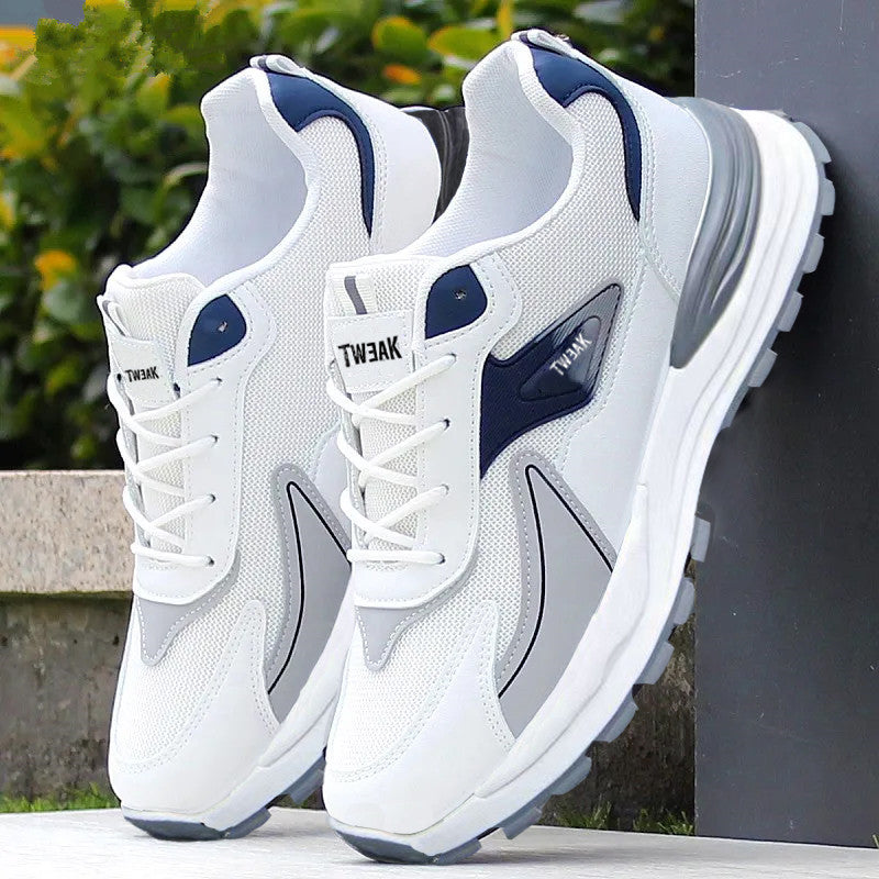 Scarpe da corsa leggere da uomo Valstrend, sneakers casual in mesh traspirante e sottile con design sportivo.