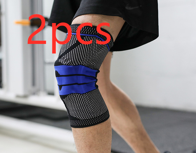 ginocchiere sportive Valstrend per corsa e fitness, protezione e supporto con strap regolabile in tessuto robusto