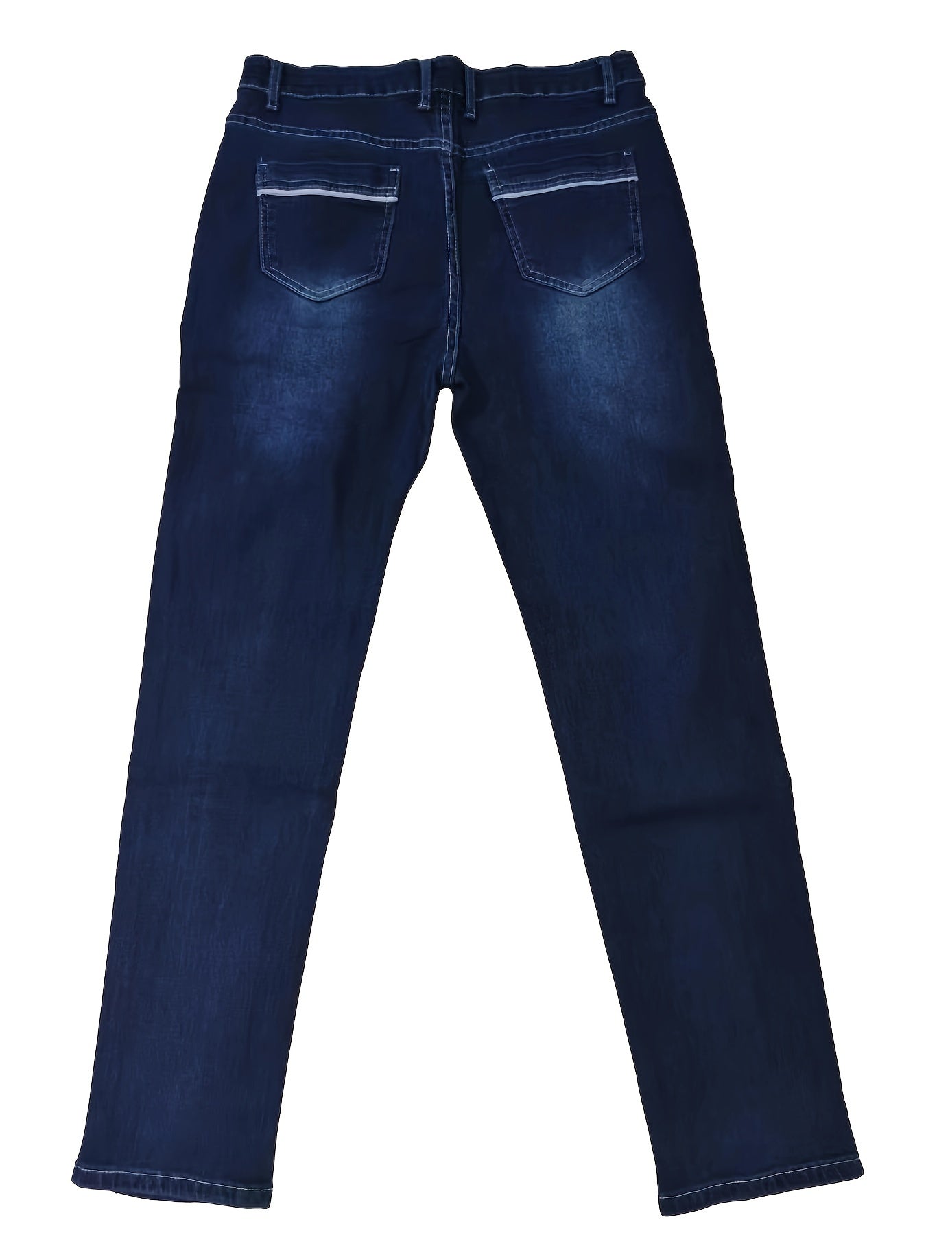 Jeans da uomo casual e classici di Valstrend, stile street chic, alta elasticità, vestibilità comoda e design moderno.