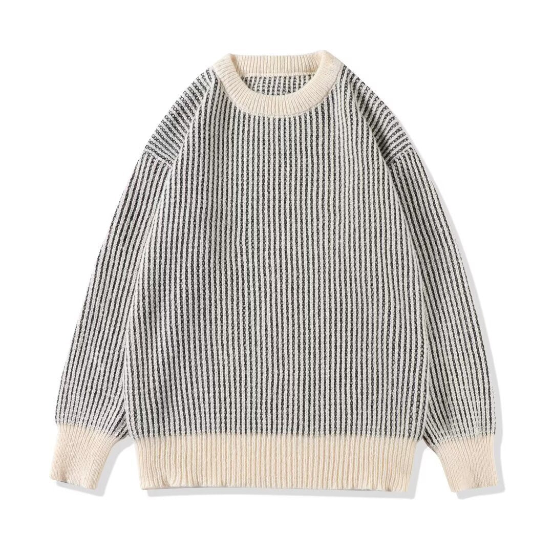 Fashion Pullover Sweater Japanese-style Retro Loose