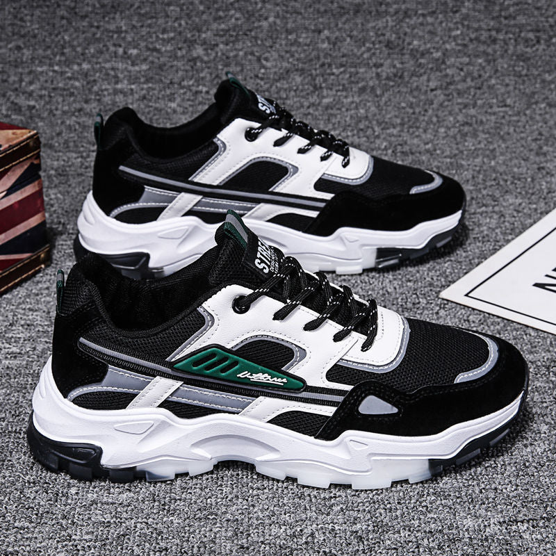Fashion Clunky Sneakers Korean Style Trendy All-matching Sneaker Casual Men's Shoes