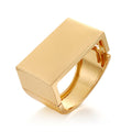 Bracciale femminile Valstrend con strisce esagerate, goccia d'acqua lucida, regolabile e asimmetrico, stile retrò elegante.