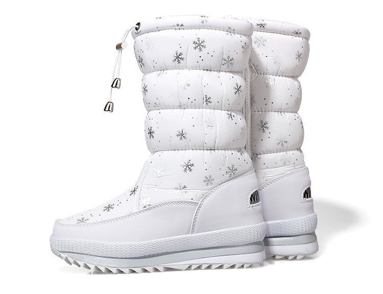 Stivali da neve termici invernali femminili Valstrend shop, multicolori, spessi e caldi, ideali per l'inverno e le condizioni fredde
