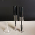 Bottiglia trasparente per trucco Valstrend, contenitore per mascara, eyeliner e colla per ciglie false, con scomparto per conservazione.