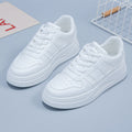 Women's All-matching Casual Sports Leather Summer White Sneakers Internet Celebrity