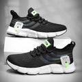 Sneaker casual uomo Valstrend in mesh leggero e traspirante, stile pop corn estivo, leggero e comodo per l’uso quotidiano.