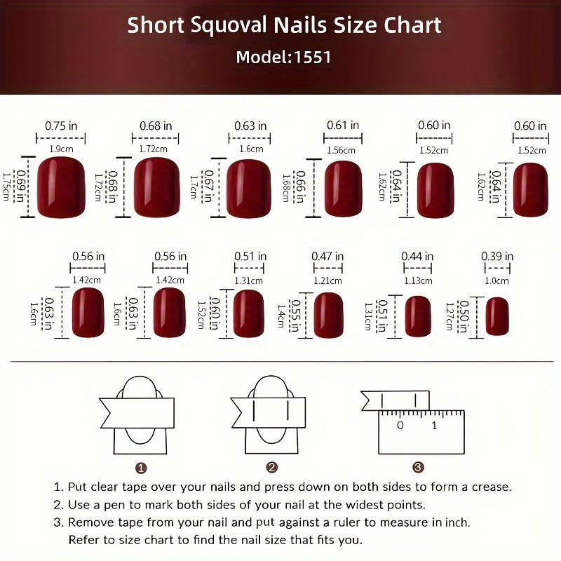 Set di 24 unghie finte squoval lucide con strisce dorate e marroni, nail art artificiale per donne e ragazze, Valstrend Shop