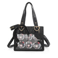 Borsa a tracolla quadrata Valstrend con motivo a scaglie di coccodrillo, donna, tote elegante e spaziosa con dettagli raffinati