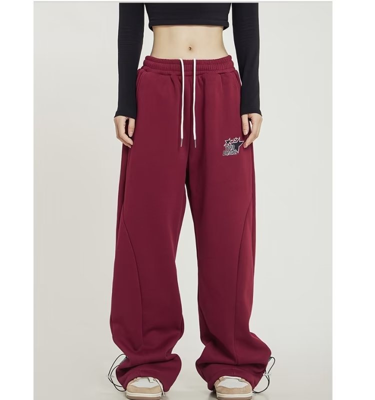 Pantaloni sportivi con laccio alla caviglia, stile street dance e skateboard, marca Valstrend, tessuto casual e comodo.