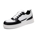 Scarpe sportive casual da uomo Valstrend con suola piattaforma, design sportivo e comfort visibile in primo piano.