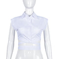 New Lace-up Trendy Shirt Top For Women