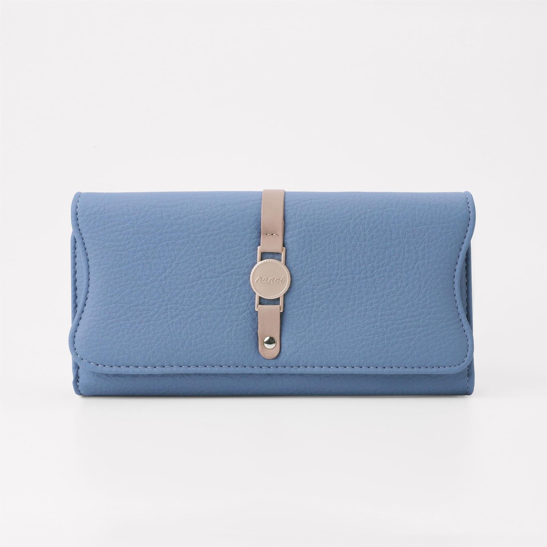 Borsa donna in pelle lunga e semplice, stile elegante e alla moda, realizzata da Valstrend shop