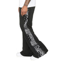 High Street Multi-line Hip Hop Breasted Sports Casual Pants Men's Loose West Coast Paisley Wide Leg Pants